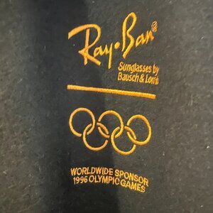 Vintage Ray-Ban Sunglasses by Bausch & Lomb sports/varsity jacket.